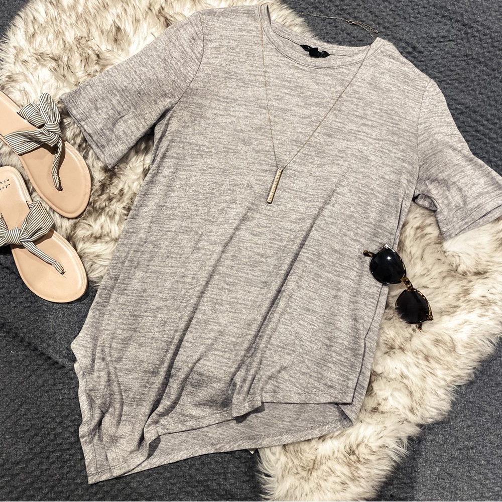 Banana republic asymmetrical tshirt